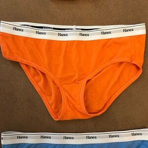 Hanes Vibrant Orange Underwear